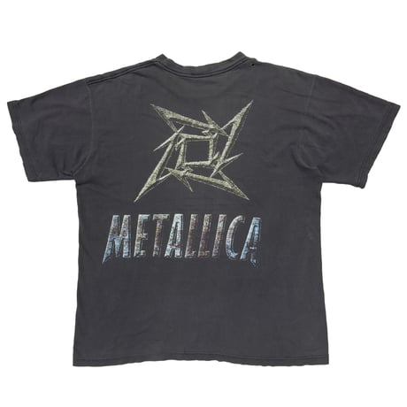 METALLICA DOUBLE SIDE LOGO FITS XL 8819