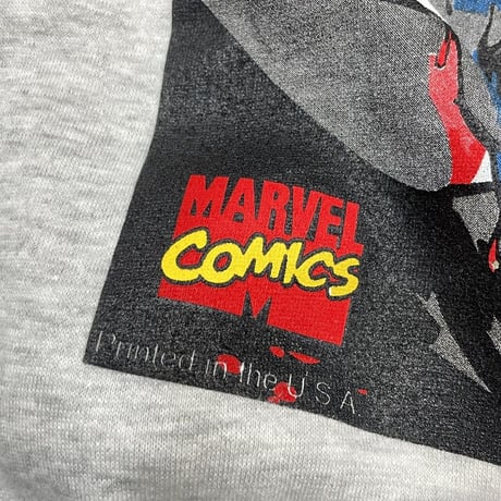 X-MEN WOLVERINE BOOTLEG CREWNECK SWEAT DOUBLESIDE BAYCLUB XL 0844
