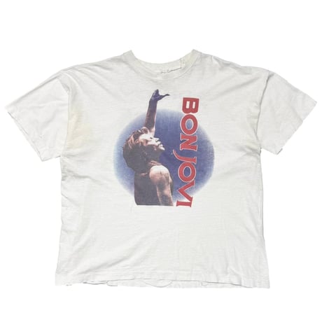 BON JOVI CROSSROAD EUROPEAN TOUR 1995 WHITE FITS XL 6699