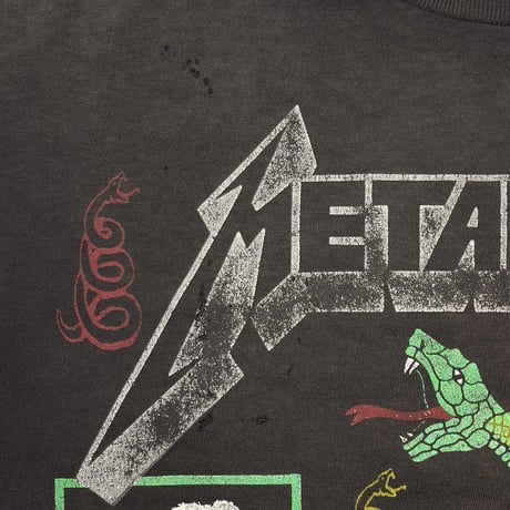 METALLICA RULES WORLD TOUR 1991-1992 FITS XL 6673