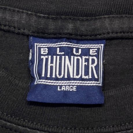 ROLLING STONES 1997 BRIDGES TO BABYLON LIP & TONGUE RS AIR PLANE BLUE THUNDER LARGE 3189