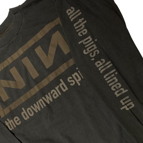 NINE INCH NAILS 1994 THE DOWNWARD SPIRAL self destruct 1994-95 halo eight LS ALLSPORT XL