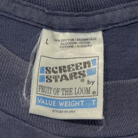 oasis UNION JACK BOX LOGO NAVY SCREEN STARS LARGE 3154