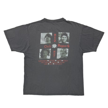 RED HOT CHILI PEPPERS FRONT RED TEXT LARGE 1175
