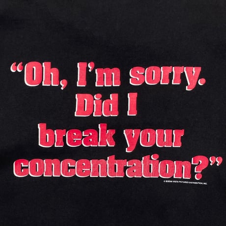 PULP FICTION MOVIE PROMO EMBROIDERY LOGO TULTEX XL 9009