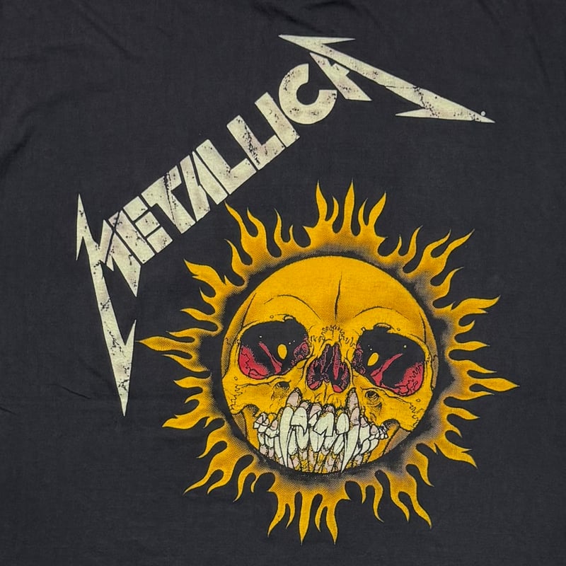 METALLICA SIDE FLAMING PUSHEAD VAMPIRE SKULL EU