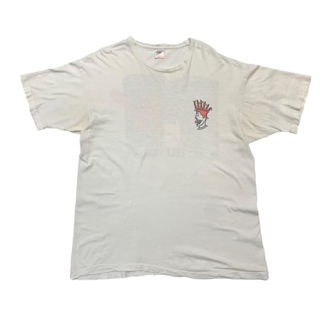 MUSIC TELEVISION M TV BACK LOGO TEE FRUIT OF THE LOOM XL 3670