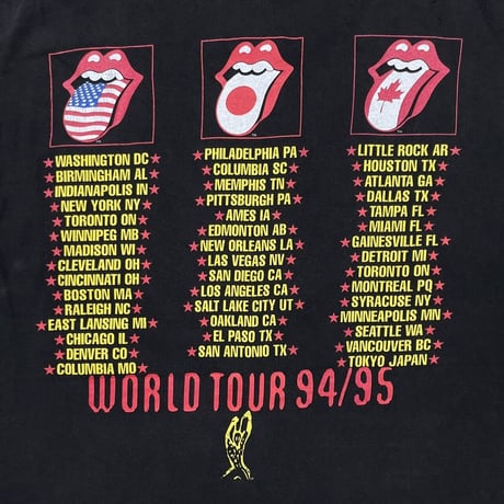 ROLLING STONES WORLD TOUR 1994 BROCKUM XL 2571