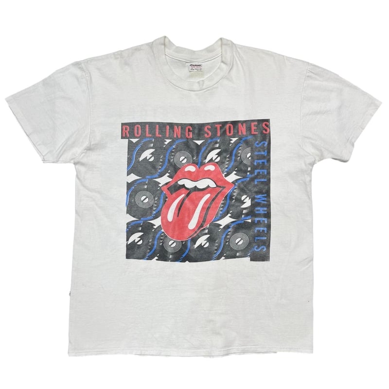 ROLLING STONES STEEL WHEELS TOUR WHITE STEDMAN