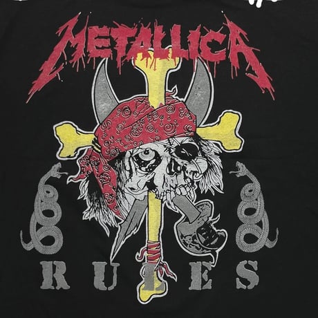 METALLICA RULES WORLD TOUR 1991-1992 FITS XL
