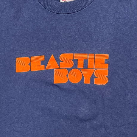 BEASTIE BOYS 2003 ORANGE LOGO NAVY LARGE 8892