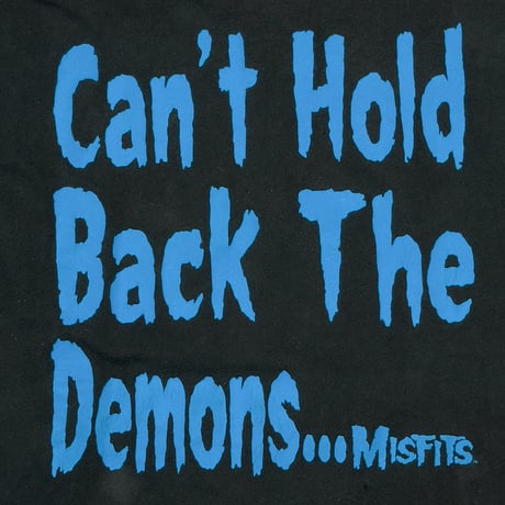 MISFITS 1999 CAN'T HOLD BACK THE DEMONS ALLSPORT XL 8103