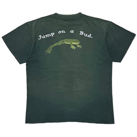 Budweiser JUMP ON A BUD GREEN TULTEX LARGE 9201