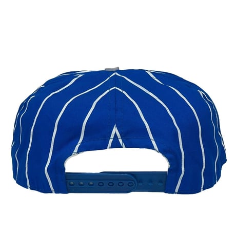 NIRVANA STRIPED COME AS YOU ARE LOGO CAP LIGHT BLUE SNAPBACK 0789