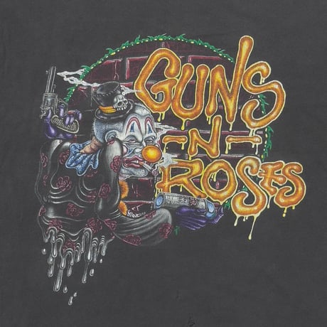 GUNS N' ROSES 1993 CLOWN BROCKUM LARGE 5946