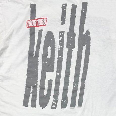KEITH RICHARD 1988 TOUR WHITE SCREN STARS XXXL 3338