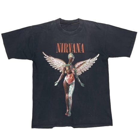 NIRVANA IN UTERO BLACK FITS XL 1052