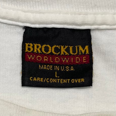 ROLLING STONES 1994 VOODOO LOUNGE WORLD TOUR MULTI TONGUE WHITE BROCKUM LARGE 3938
