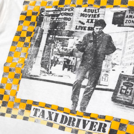 TAXI DRIVER MOVIE PROMO ON EVERY STREET THERE'S A NOBODY... WHITE ANVIL LARGE 2608 BORO