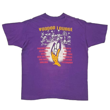 THE ROLLING STONES SPIKE TONGUE VOODOO LOUNGE PURPLE BOOTLEG XL 8573