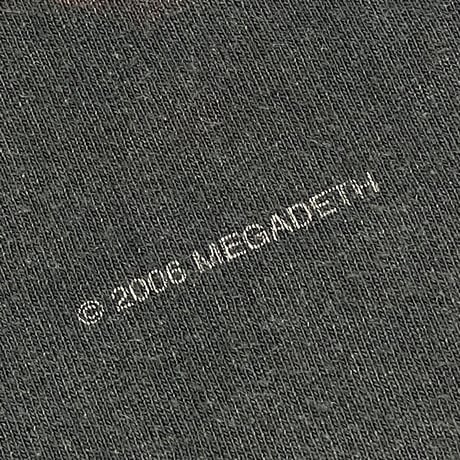 MEGADETH PEACE SELLS BUT WHO'S BUYING ? 2006 HANES MEDIUM 5232