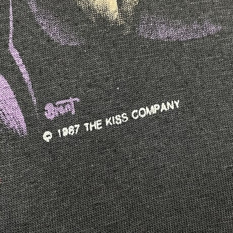KISS 1987 IT'S A DIRTY JOB BUT SOMEBODY HAS TO DO IT! TEE FIT LIKE LARGE 7092