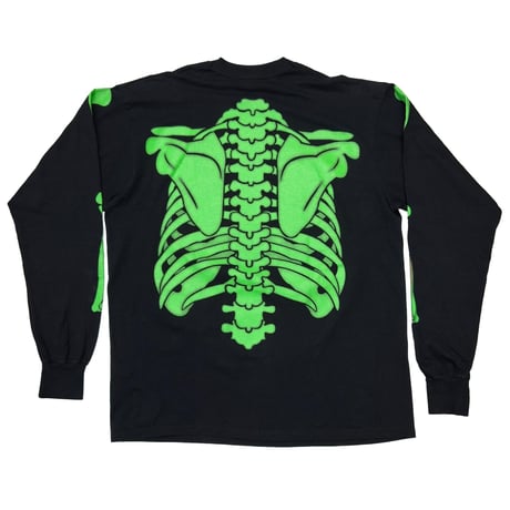 MISFITS 1997 GREEN BONE LS FRUIT OF THE LOOM XL 8428