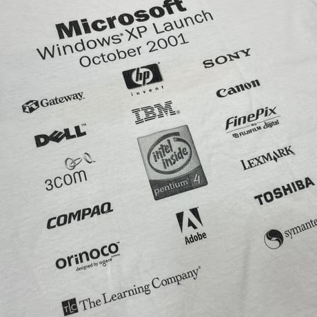 MICROSOFT WINDOWS XP LAUNCHED OCTOBER 2001 WHITE ANVIL XL 9788