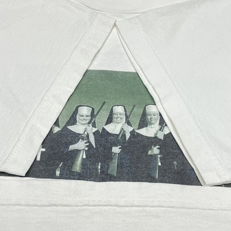 RAGE AGAINST THE MACHINE 1997 NUNS WITH GUNS WHITE XL 9554