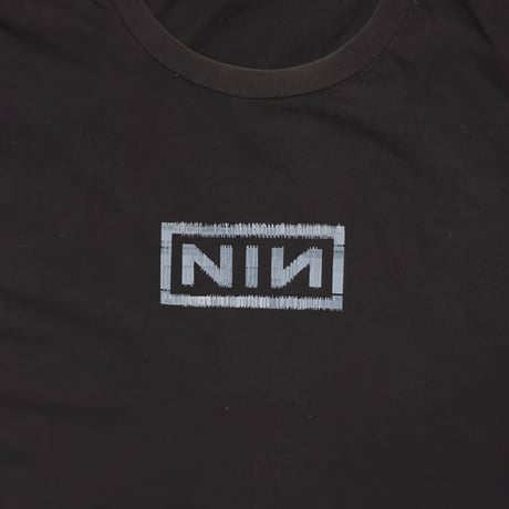NINE INCH NAILS BOX LOGO LIVE WITH TEETH 2005 FITS LARGE 3996
