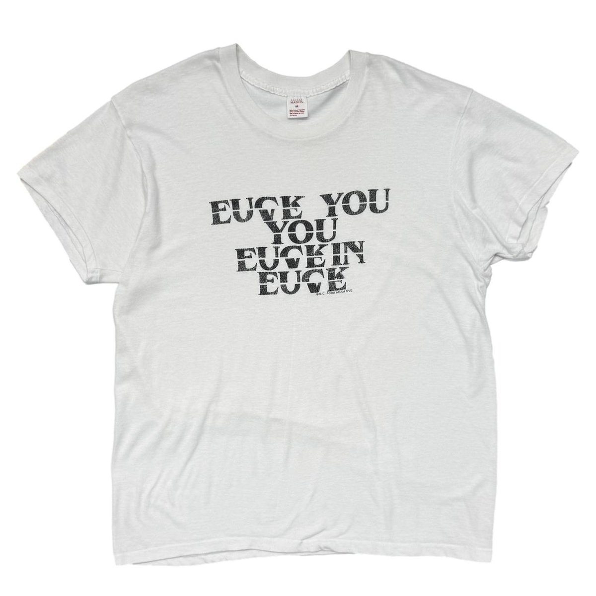 greatLAnd ORIGINAL fuck love shirt / new vintag