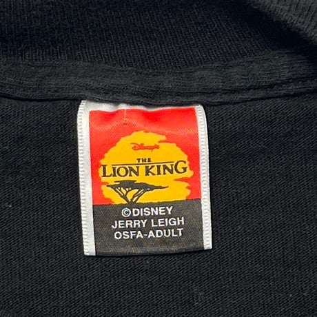 DISNEY VINTAGE THE LION KING OVP BLACK OSFA FITS XL 8294