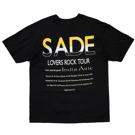 SADE LOVERS ROCK TOUR GILDAN LARGE 6038