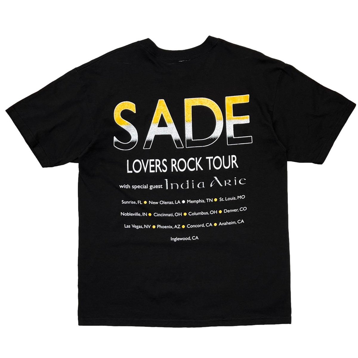 トップス greatland sade SADE LOVERS ROCK TOUR GILDAN LARGE 6038 | great