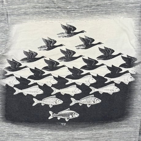 M.C. ESCHER Sky and Water I OVP WHITE ANDAZIA LARGE 6477