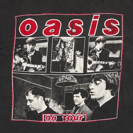 oasis FLAG LOGO on Tour BOOTLEG MURINA XL 0719