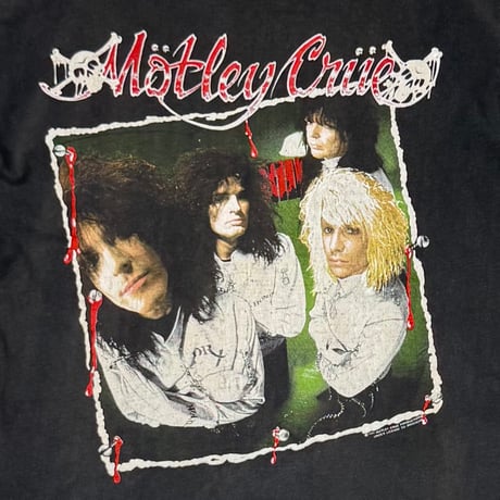 MOTLEY CRUE 1989 DR. FEELGOOD TOUR BROCKUM LARGE 9797