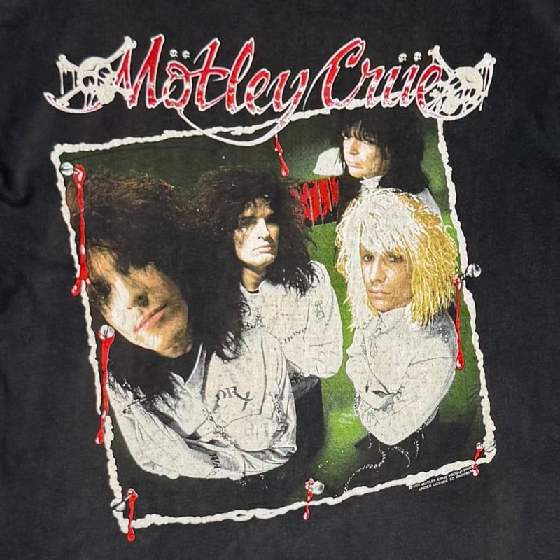 MOTLEY CRUE 1989 DR. FEELGOOD TOUR BROCKUM LARG