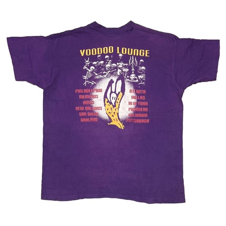 ROLLING STONES SPIKE TONGUE PURPLE BOOTLEG XL 3743