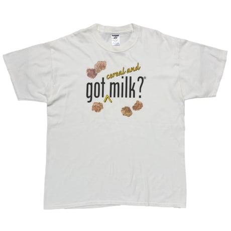 KELLOGGS GOT MILK? WHITE JERZEES LARGE 8525