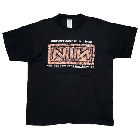 NINE INCH NAILS the downward spiral WORLD TOUR 94-95 FRUIT OF THE LOOM XL 6926