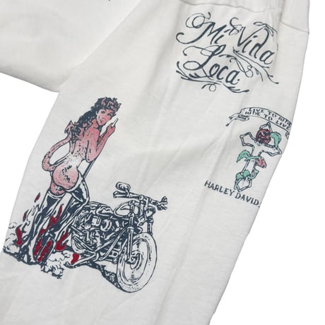 DENNIS RODMAN TATTOO LS WHITE XL 1483