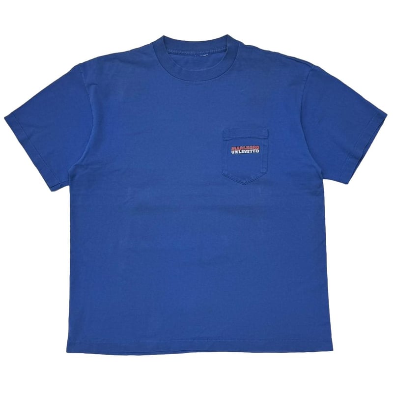 【90s】MARLBORO COYOTE TEE BLUE XL Marlboro COYOTE POCKET TEE BLUE FITS XL 9364 |