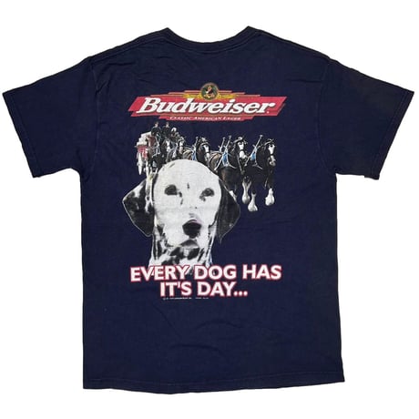 Budweiser 1999 EVERY DOG HAS IT'S DAY NAVY DELTA LARGE 6593