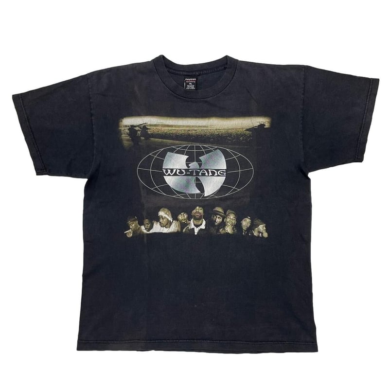 ミュージシャン WU-TANG CLAN BIG LOGO LARGE greatLAnd ミュージシャン WU-TANG CLAN BIG LOGO LARGE greatLAnd fit