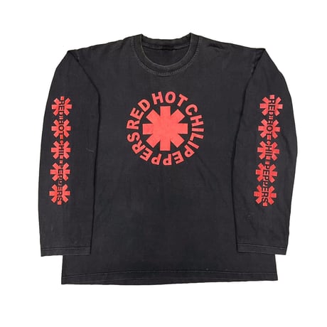 RED HOT CHILI PEPPERS LOGO BOOTLEG LS FITS XL 1677