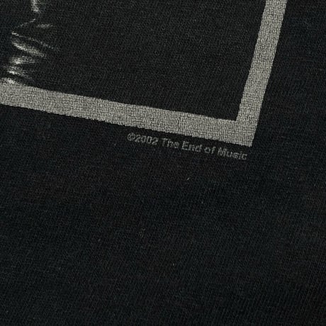 KURT COBAIN NIRVANA TEENAGE THE END OF MUSIC 2002 TEE FITS XL BLACK  1110