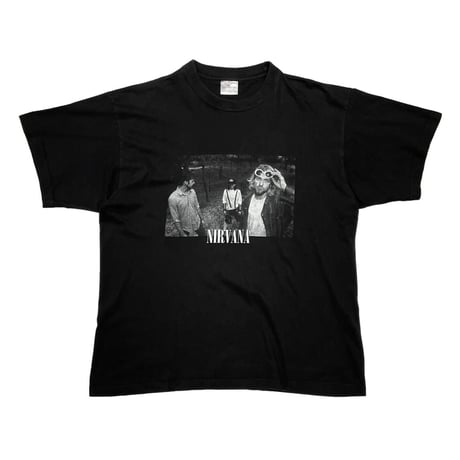 NIRVANA PHOTO MEMBER BOOTLEG BLACK XL 4720