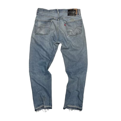 greatLAnd original GRUNGE MAN DENIM PANT LARGE / LEVIS 501 EARLY 1966