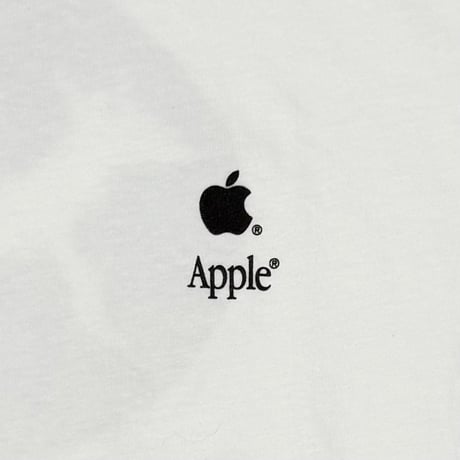 Apple Moof! dogcow SMALL LOGO WHITE Hanes XL 8403